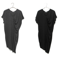 Simple Unbalance Dress - Thumbnail 3