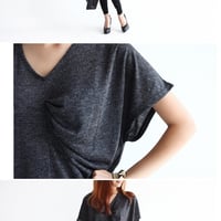 Simple Unbalance Dress - Thumbnail 1