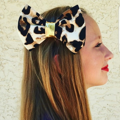 Gold Kitty Bows
