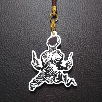 Ajin: black ghost acrylic charm