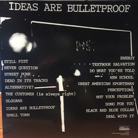 THE PIST - "Ideas Are Bulletproof" LP - Thumbnail 1