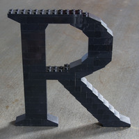 LEGO Capital R (Times) - Thumbnail 4