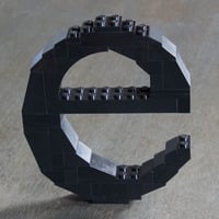 LEGO Lowercase E (Times) - Thumbnail 4