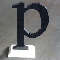 LEGO Lowercase P (Times) - Thumbnail 4