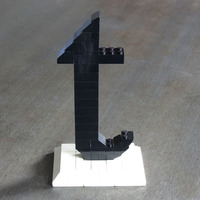 LEGO Lowercase T (Times) - Thumbnail 4