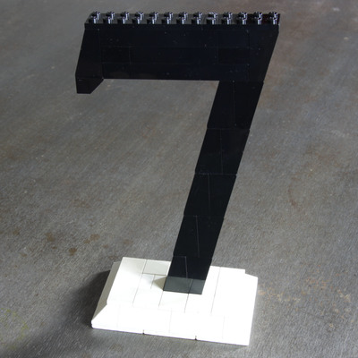 Lego number 7 (times)