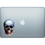 Poly Skull Decal - High Quality Adhesive Vinyl In Full Color-3