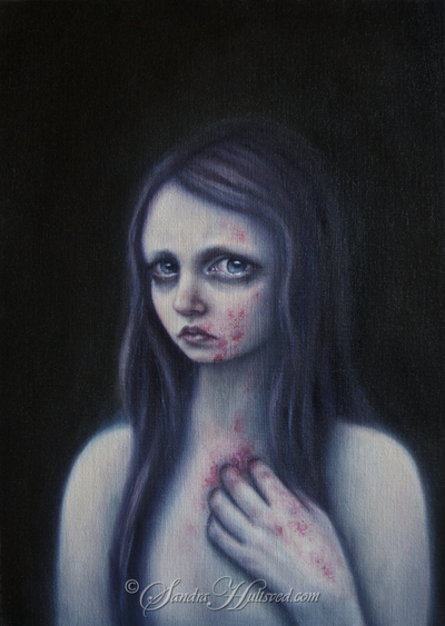 Rosy love - Original artwork