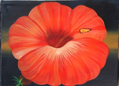Flower painting by mario