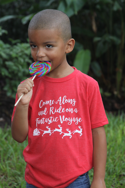 Fantastic Voyage Kids Holiday Tee