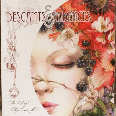 "descants & cadences" signed first edition book of the art of stephanie law