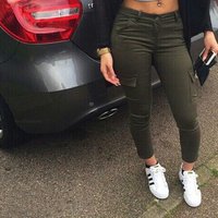 SOLID COLOR POCKET LONG PANTS - Thumbnail 1