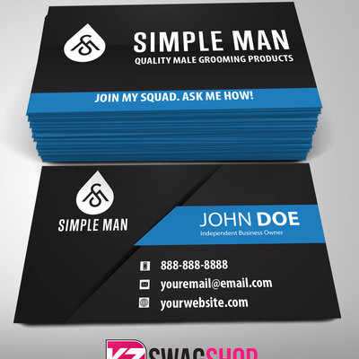 Simple man - business cards style 1