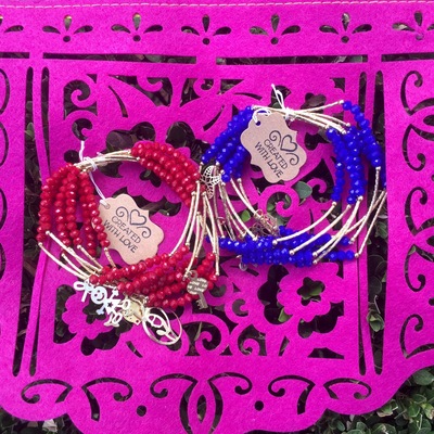 Crystal bracelets / semanarios de cristal 