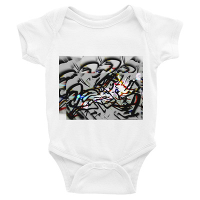 Infant short sleeve one-piece
