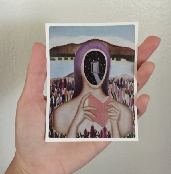 Introvert matte sticker 3"x4"