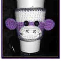 Crochet Horse Cup Cozy - Thumbnail 1