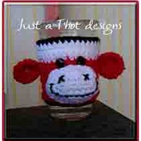 Crochet Horse Cup Cozy - Thumbnail 4