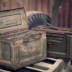 Ammo Box from WWII .50 cal