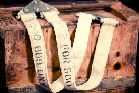 Bomb Hoist Strap used on WW2 Bombers