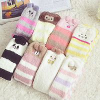 Kawaii cartoon plush stockings - Thumbnail 4