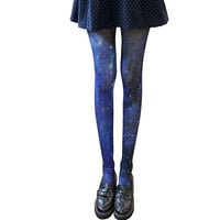 Halloween galaxy tights - Thumbnail 1