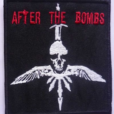 After the bombs embroidered patch - Thumbnail 5