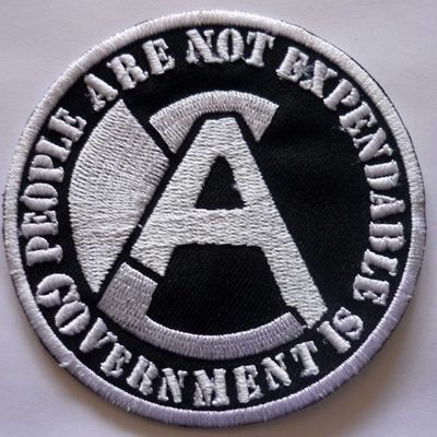 Aus-rotten embroidered patch (logo) - Thumbnail 5