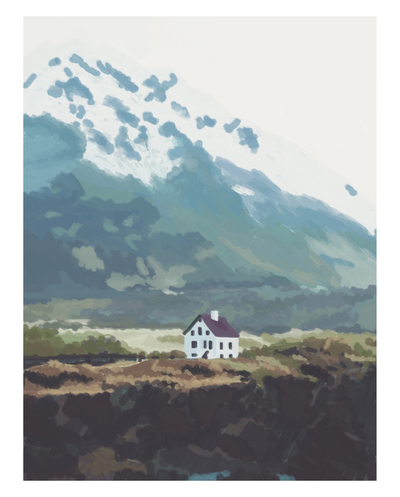 To the Mountains Print
