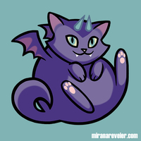 Fantasy Cats Set - 7 Prints - Thumbnail 2