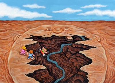 #16 Grand GRANT / CARRIE Canyon Final Art - Garbage Pail Kids 2016 Series 1