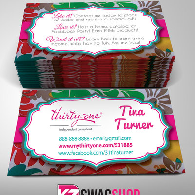 Thirty one business cards - 5