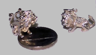 3D Sterling Silver Leo Charm Pendant  (lion) Zodiac Sign