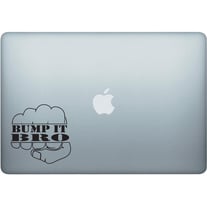 Bump It Bro Decal - High Quality Adhesive Vinyl In Full Color