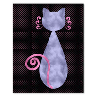 Cats - Watercolor Set - Printable Wall Art - Thumbnail 2