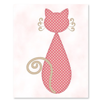 Cats - Polka Dot Set - Printable Wall Art - Thumbnail 2