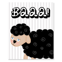 Black Sheep Printable Wall Art - Thumbnail 1