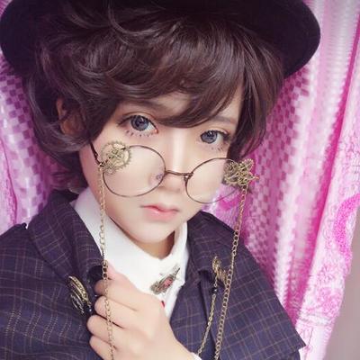 30cm short brown wig