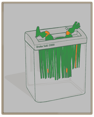 Shredder Got to Michelangelo