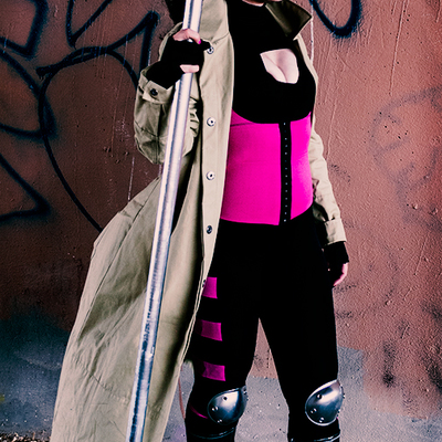 Gambit waiting for action cosplay 11x17 print