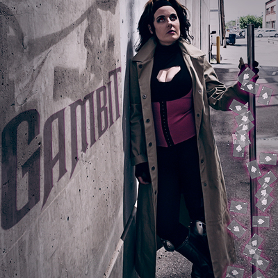 Gambit clumsy me cosplay 11x17 print