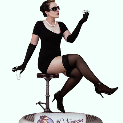 Dc bombshells catwoman standard cosplay 11x17 print