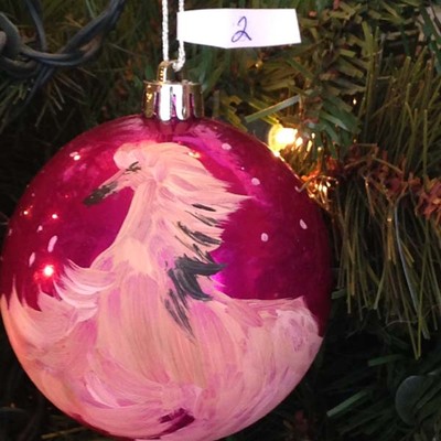 Bright Pink - Blk Mask Silver Afghan