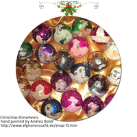 Purple - Blk Mask Cream Afghan Hound - Thumbnail 1