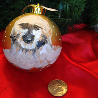 Purple - Blk Mask Cream Afghan Hound - Thumbnail 2