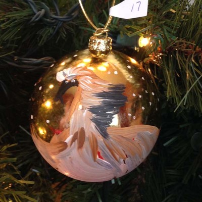 Gold - Blk Mask Cream Afghan Hound