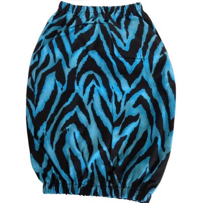 SALE Cotton Snood - Turquoise Zebra
