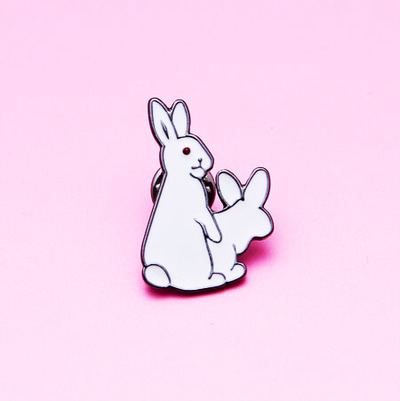 GET LUCKY BUNNY PIN 