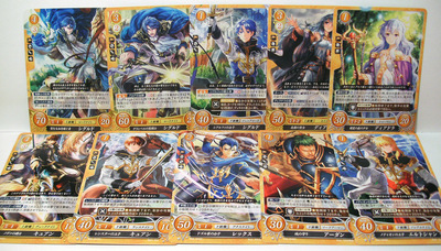 Genealogy of the Holy War Fire Emblem Cipher TCG cards (series 6)