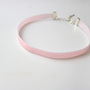 Velvet Choker (Baby Pink) - Thumbnail 2